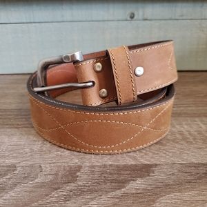 Men's Brown Wrangler Belt